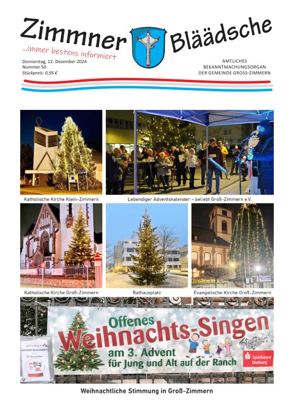 Mehr über den Artikel erfahren Groß-Zimmern KW 50