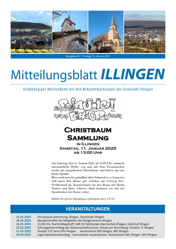 Mehr über den Artikel erfahren Illingen KW 2
