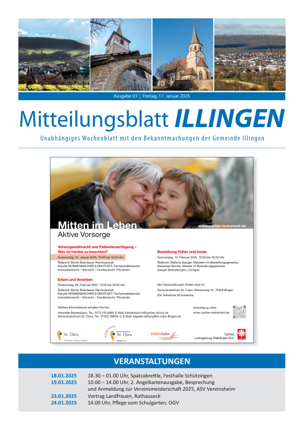 Mehr über den Artikel erfahren Illingen KW 3