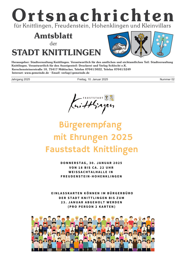 Mehr über den Artikel erfahren Knittlingen KW 2
