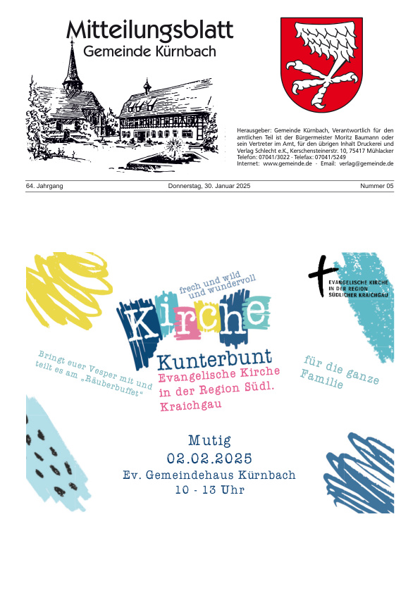 Mehr über den Artikel erfahren Kürnbach KW 5