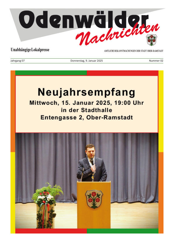 Mehr über den Artikel erfahren Ober-Ramstadt KW 2