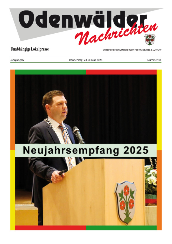 Mehr über den Artikel erfahren Ober-Ramstadt KW 4
