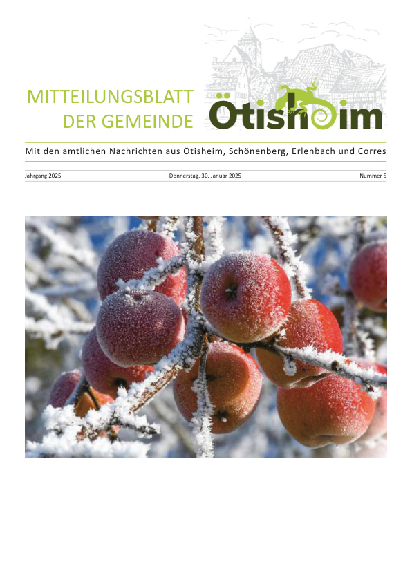Mehr über den Artikel erfahren Ötisheim KW 5