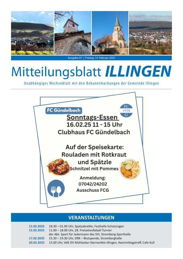 Mehr über den Artikel erfahren Illingen KW 7