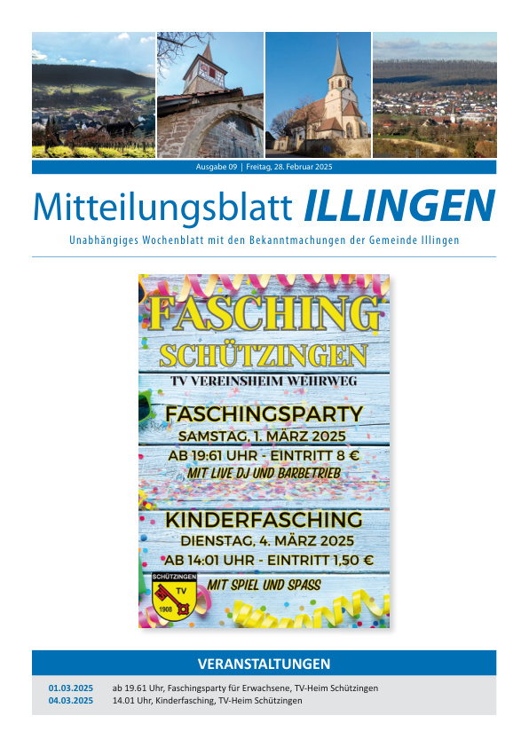 Mehr über den Artikel erfahren Illingen KW 9
