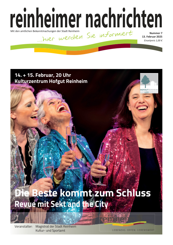 Mehr über den Artikel erfahren Reinheim KW 7