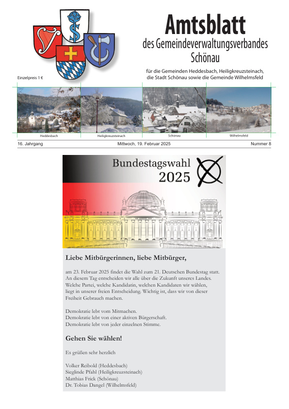 Mehr über den Artikel erfahren GVV Schönau KW 8