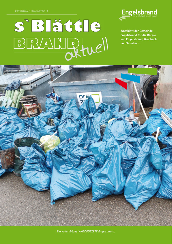Mehr über den Artikel erfahren Engelsbrand KW 13