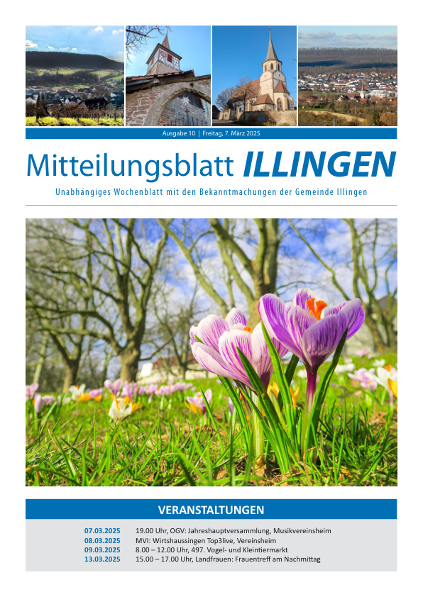 Mehr über den Artikel erfahren Illingen KW 10
