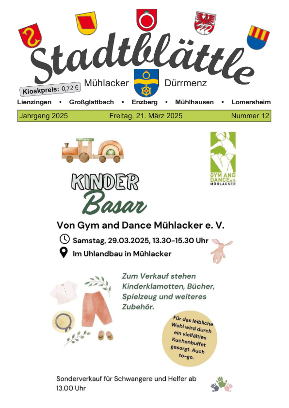 Mehr über den Artikel erfahren Mühlacker KW 12