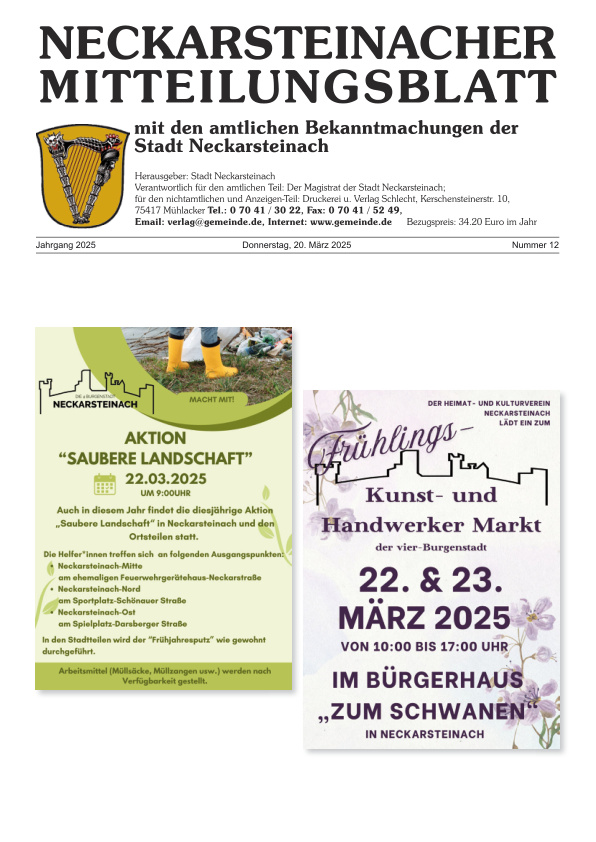 Mehr über den Artikel erfahren Neckarsteinach kW 12