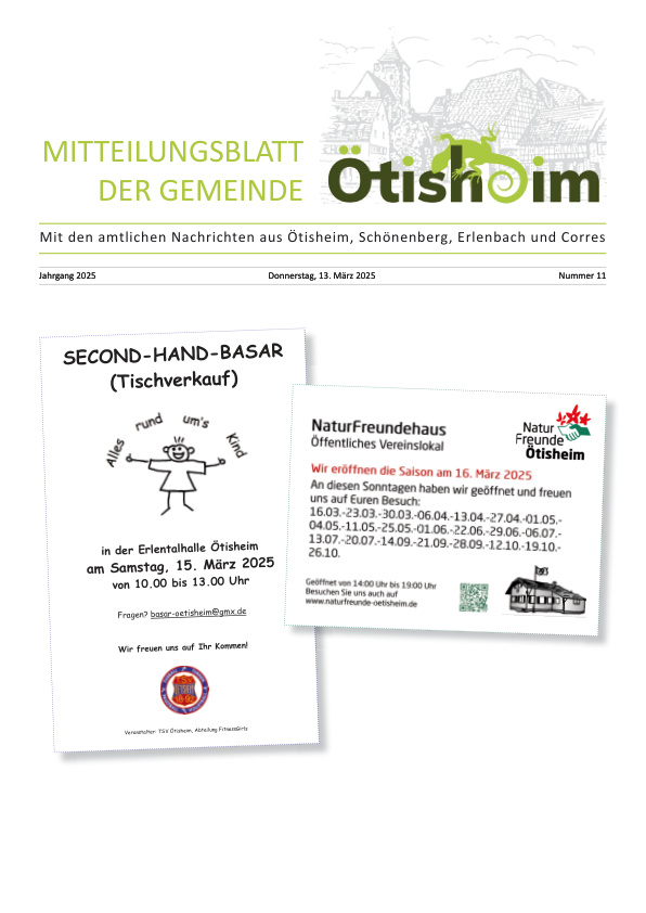 Mehr über den Artikel erfahren Ötisheim KW 11
