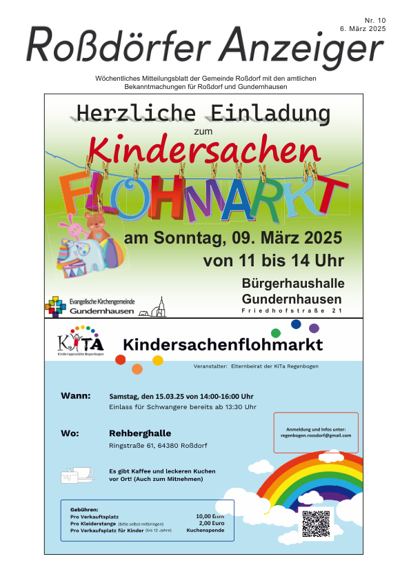 Mehr über den Artikel erfahren Roßdorf KW 10