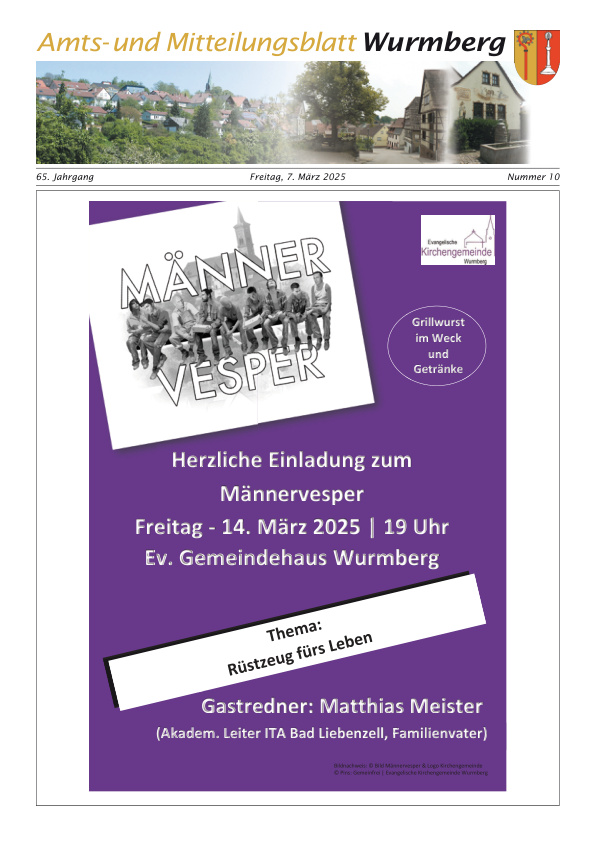 Mehr über den Artikel erfahren Wurmberg KW 10