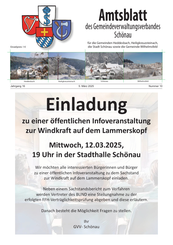 Mehr über den Artikel erfahren GVV Schönau KW 10