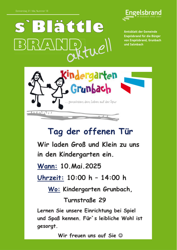 Mehr über den Artikel erfahren Engelsbrand KW 18