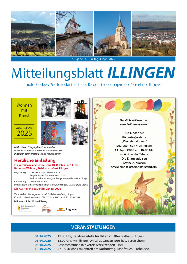Mehr über den Artikel erfahren Illingen KW 14