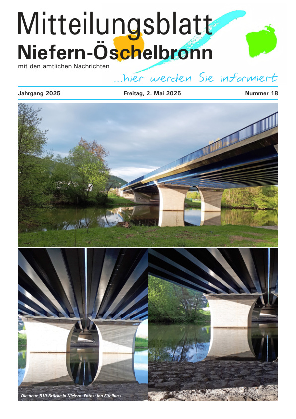 Mehr über den Artikel erfahren Niefern-Öschelbronn KW 18