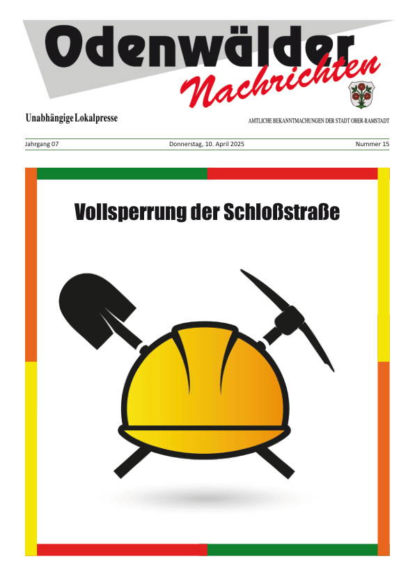 Mehr über den Artikel erfahren Ober-Ramstadt KW 15