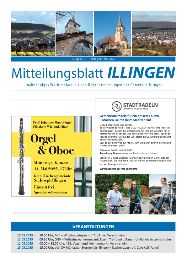 Mehr über den Artikel erfahren Illingen KW 19