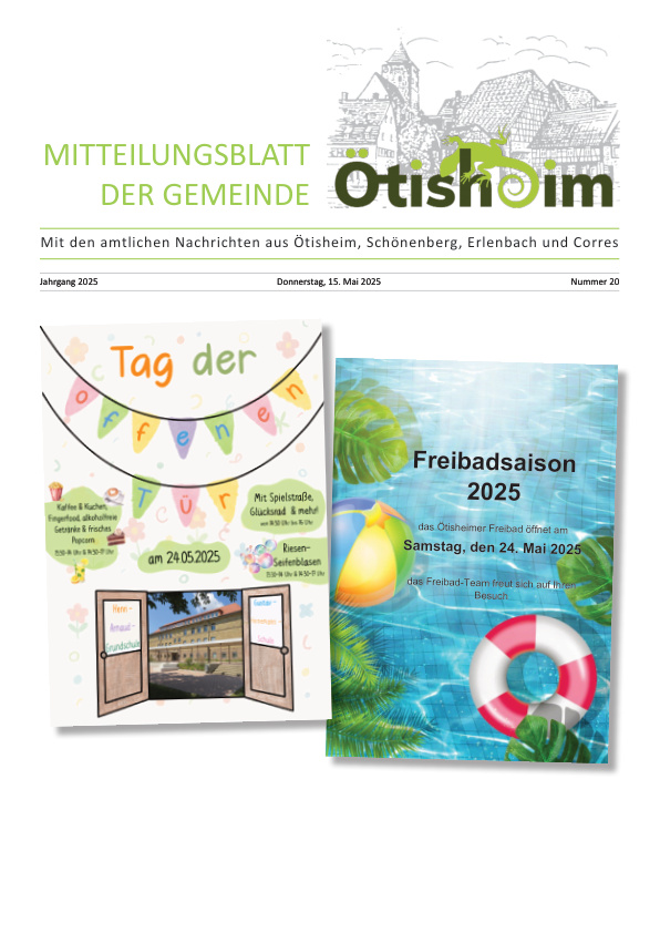 Mehr über den Artikel erfahren Ötisheim KW 20