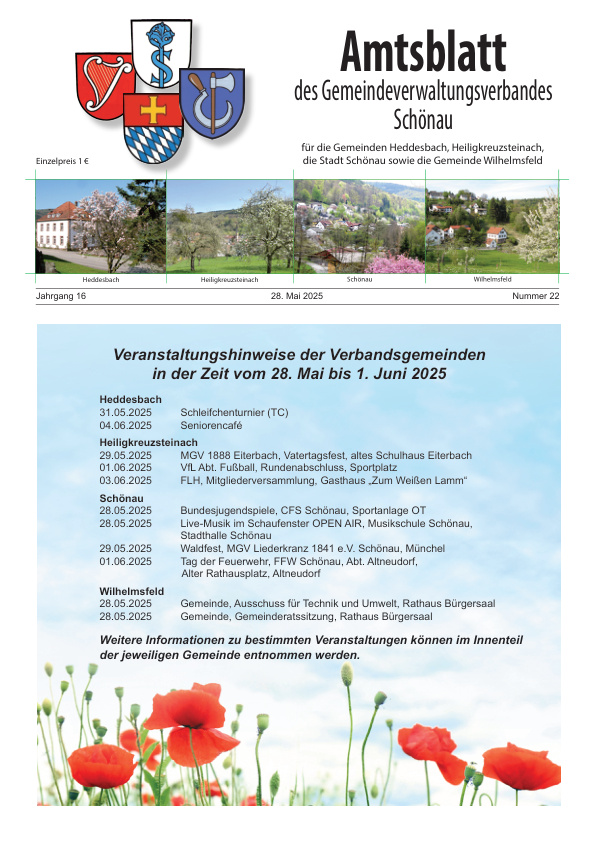 Mehr über den Artikel erfahren GVV Schönau KW 22