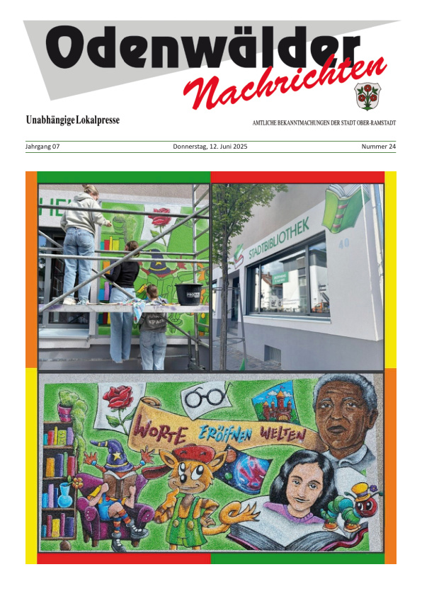Mehr über den Artikel erfahren Ober-Ramstadt KW 24