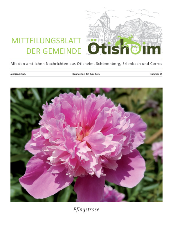 Mehr über den Artikel erfahren Ötisheim KW 24