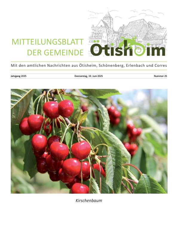 Mehr über den Artikel erfahren Ötisheim KW 25