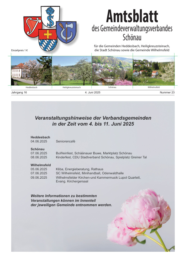 Mehr über den Artikel erfahren GVV Schönau KW 23