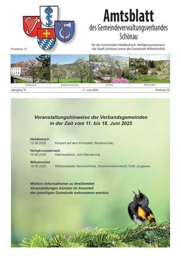 Mehr über den Artikel erfahren GVV Schönau KW 24