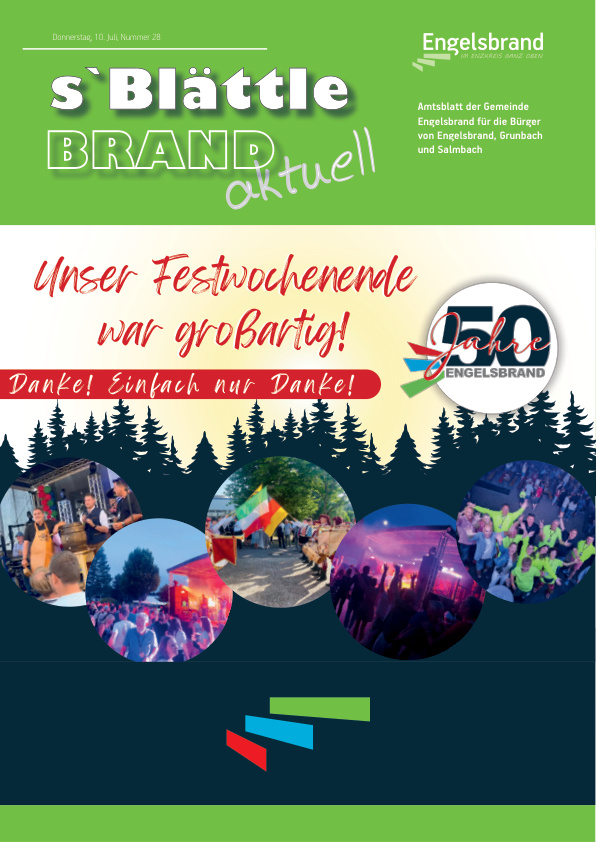 Mehr über den Artikel erfahren Engelsbrand KW 28