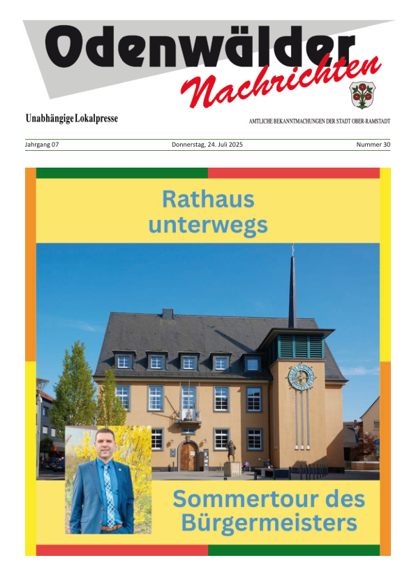 Mehr über den Artikel erfahren Ober-Ramstadt KW 30