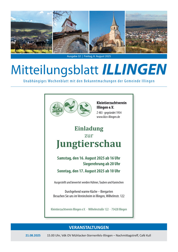 Mehr über den Artikel erfahren Illingen KW 32-34
