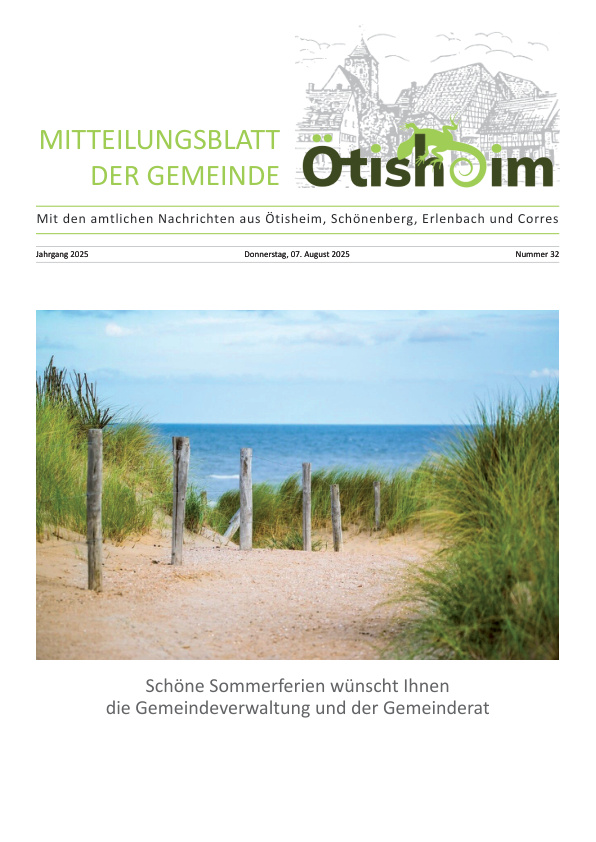 Mehr über den Artikel erfahren Ötisheim KW 32-34
