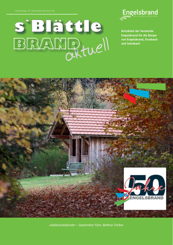 Mehr über den Artikel erfahren Engelsbrand KW 38
