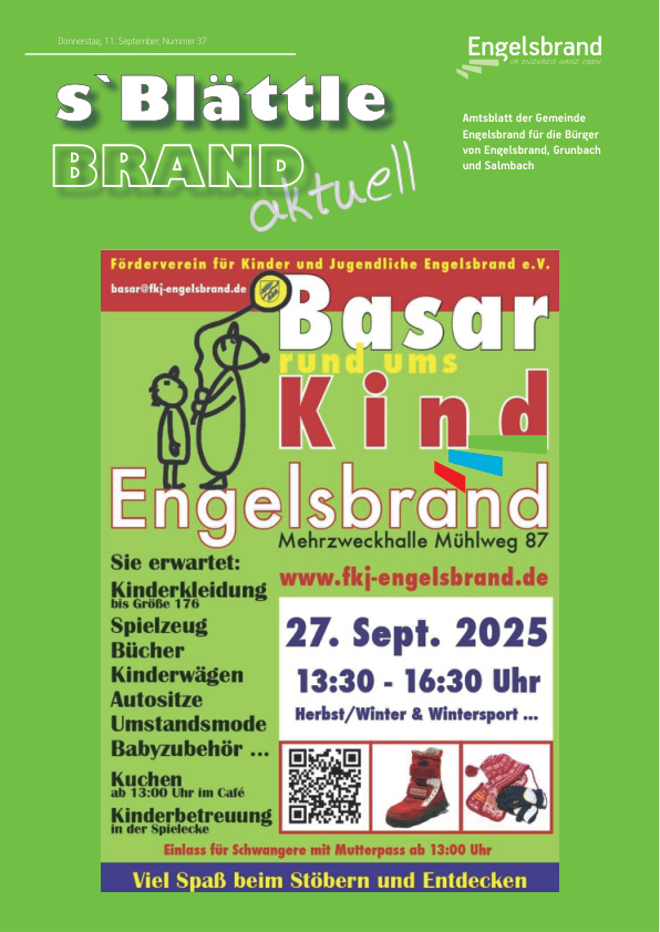 Mehr über den Artikel erfahren Engelsbrand KW 37