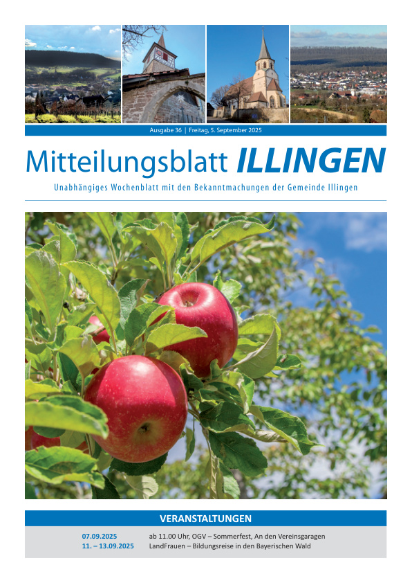 Mehr über den Artikel erfahren Illingen KW 36