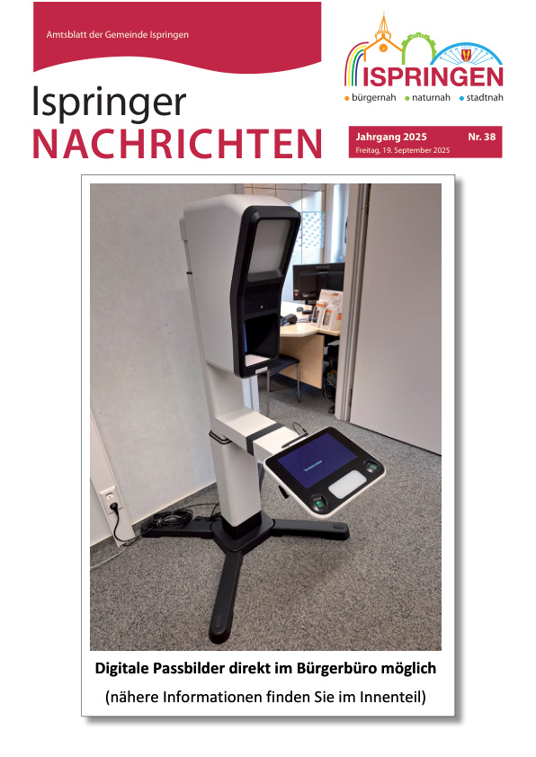 Mehr über den Artikel erfahren Ispringen KW 38