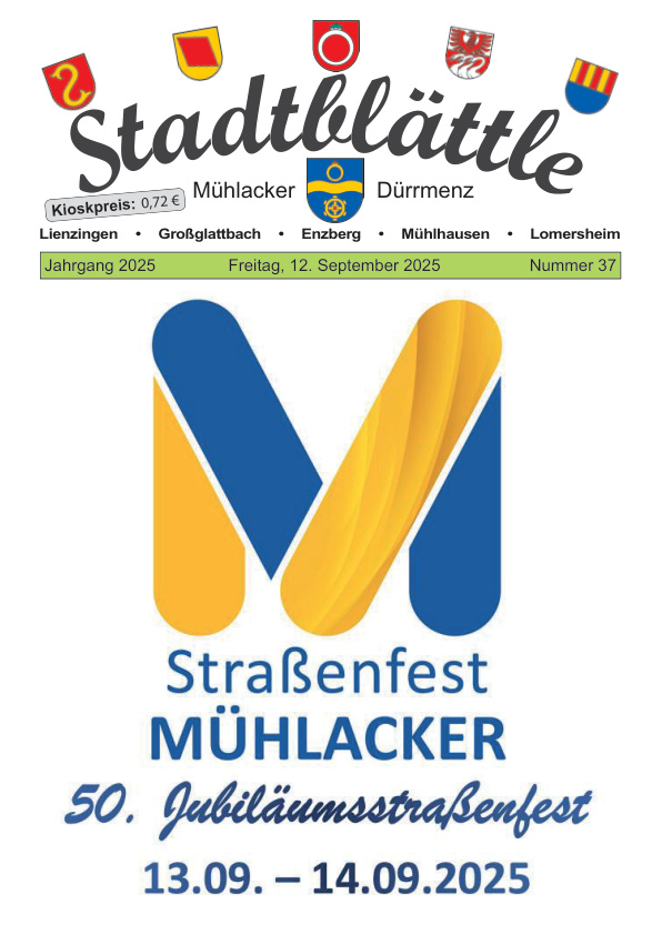 Mehr über den Artikel erfahren Mühlacker KW 37