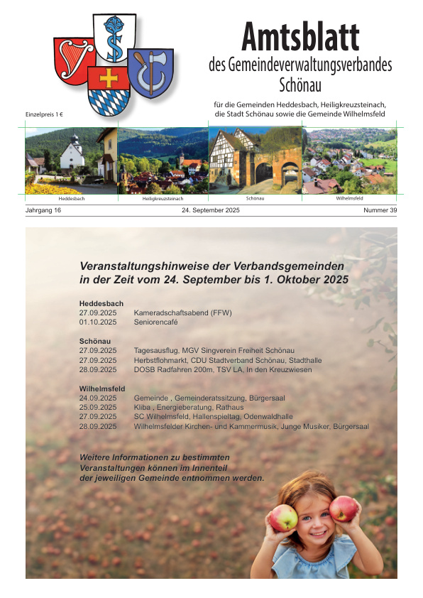 Mehr über den Artikel erfahren GVV Schönau KW 39